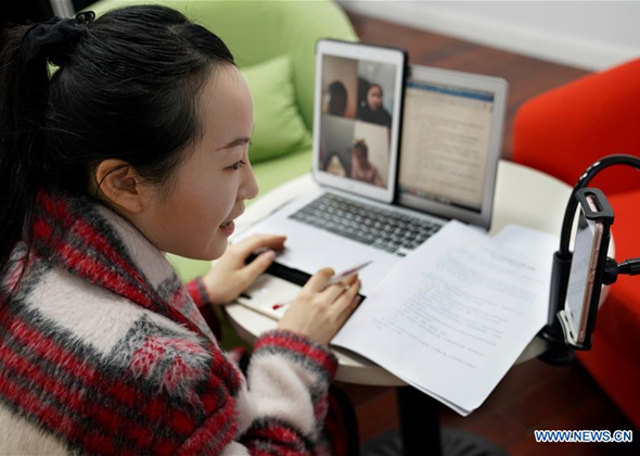 Students in Shanghaia Attend Tr